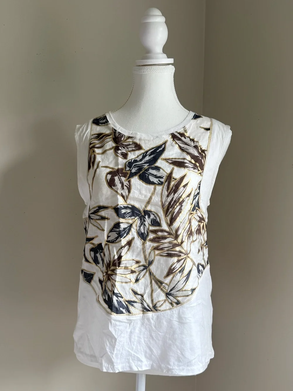J. Crew Linen Top
